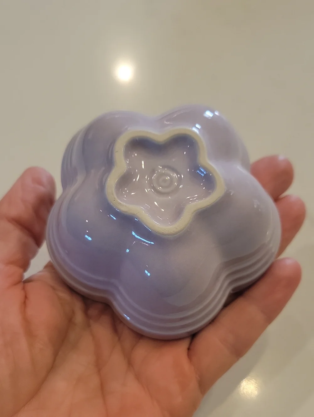 Le Creuset Bluebell Purple/ Provence Flower Bowl